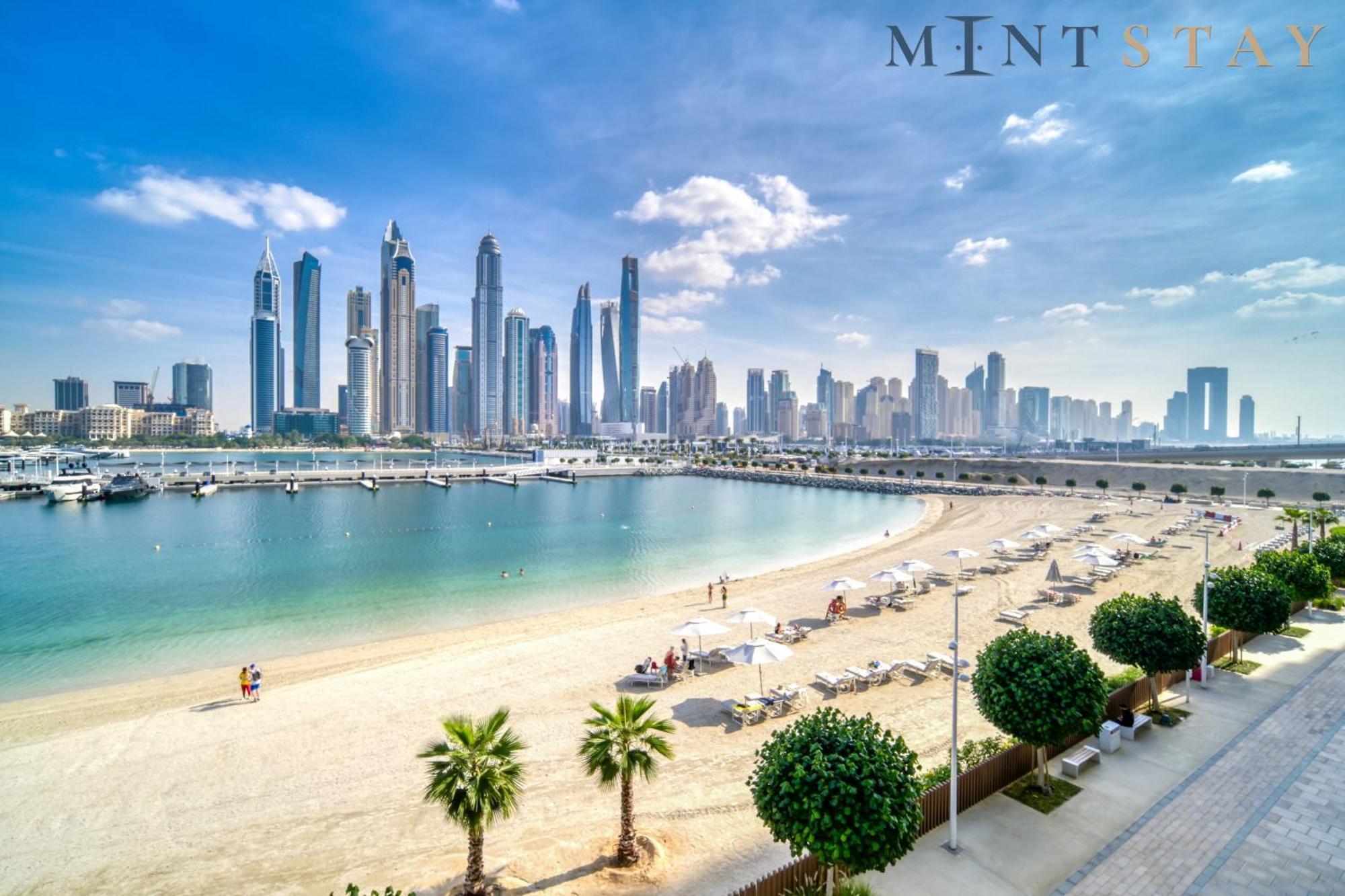 Sunrise Bay, Emaar Beachfront Dubai Harbour - Mint Stay Exterior foto